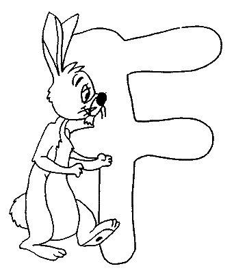 disegni alfabeto winnie the pooh da colorare