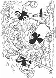 disegni alfabeto alice da colorare