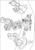 disegni alfabeto alice da colorare