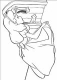 disegni alfabeto alice da colorare