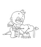 disegni alfabeto amore da colorare