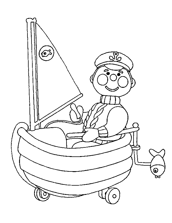 disegni andy pandy da colorare