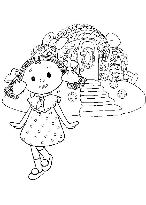 disegni andy pandy da colorare