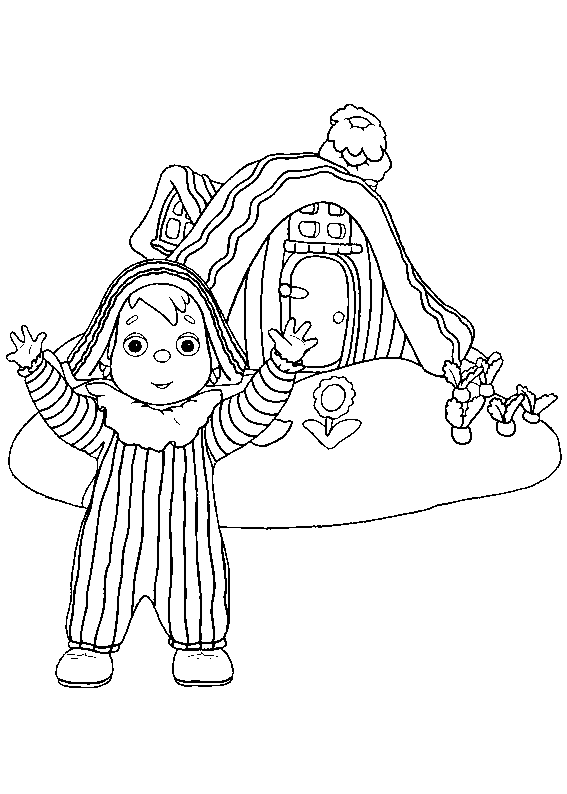 disegni andy pandy da colorare