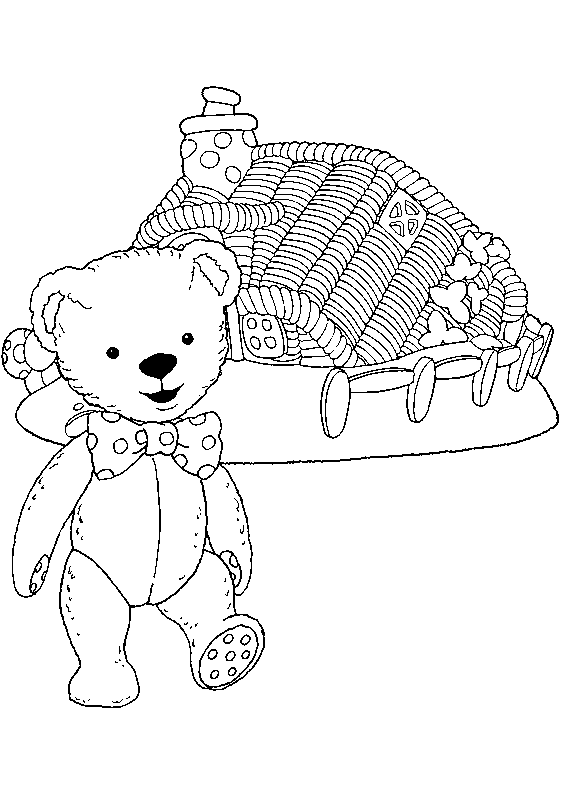 disegni andy pandy da colorare