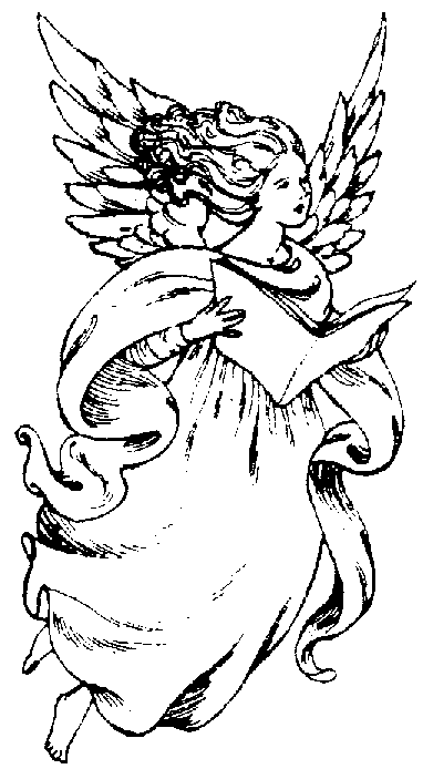 disegni angeli da colorare