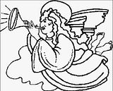 disegni angeli da colorare