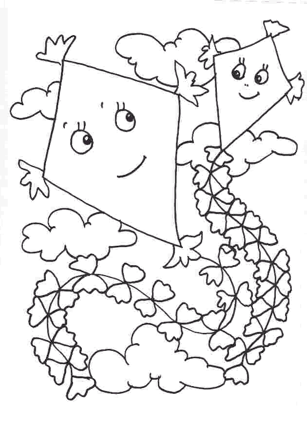 disegni aquilone da colorare
