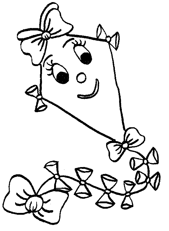 disegni aquilone da colorare
