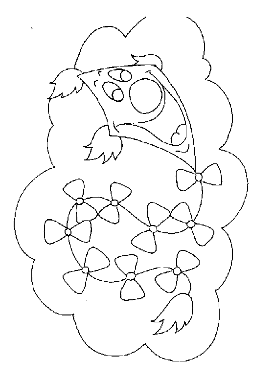 disegni aquilone da colorare