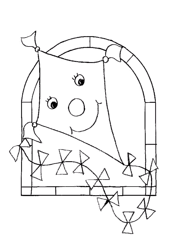 disegni aquilone da colorare