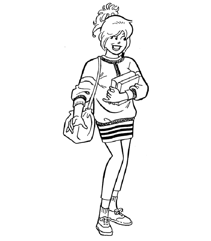 disegni archie da colorare