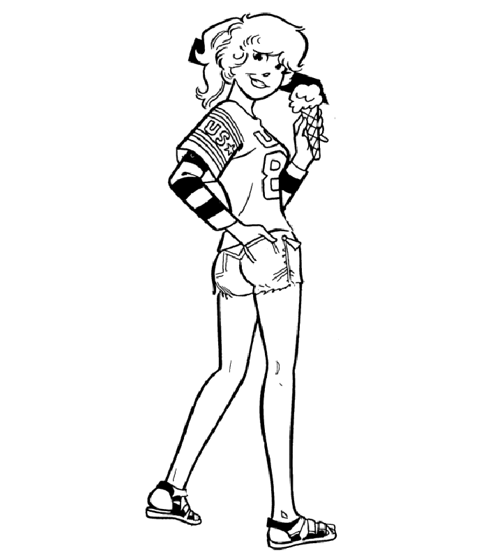 disegni archie da colorare