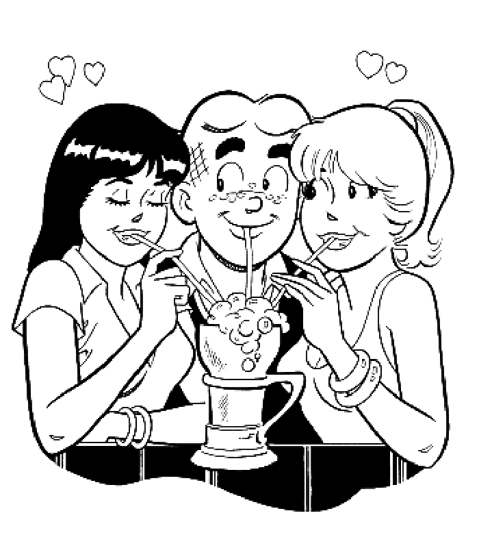 disegni archie da colorare