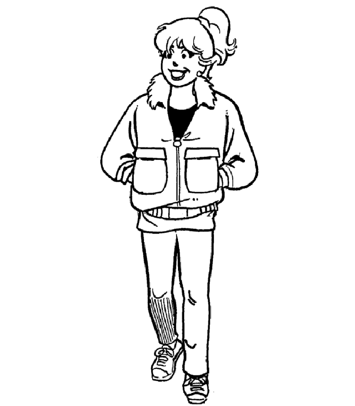 disegni archie da colorare