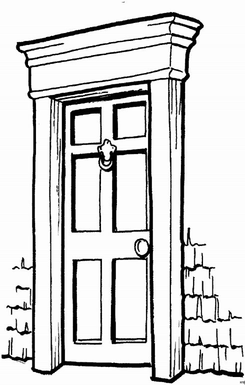 disegni architettura da colorare