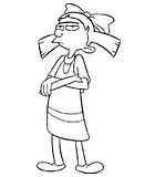 disegni arnold da colorare