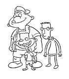 disegni arnold da colorare