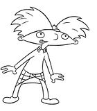 disegni arnold da colorare