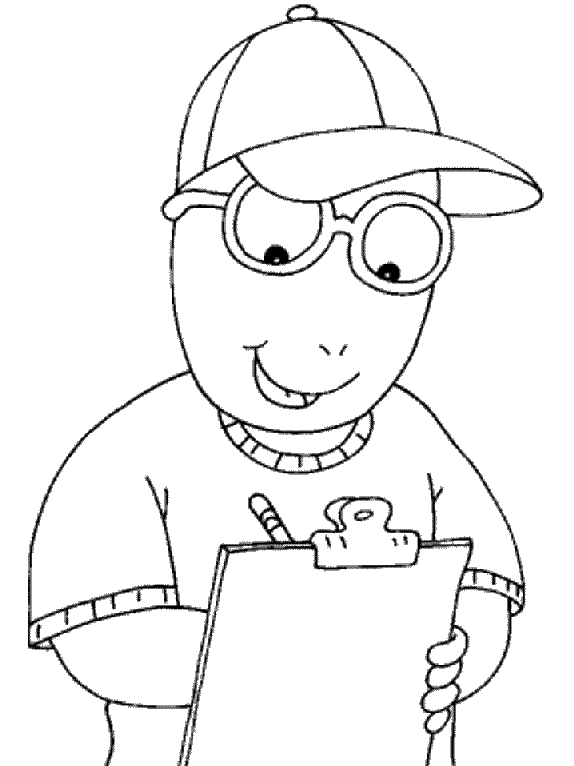 disegni arturo da colorare