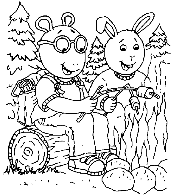 disegni arturo da colorare