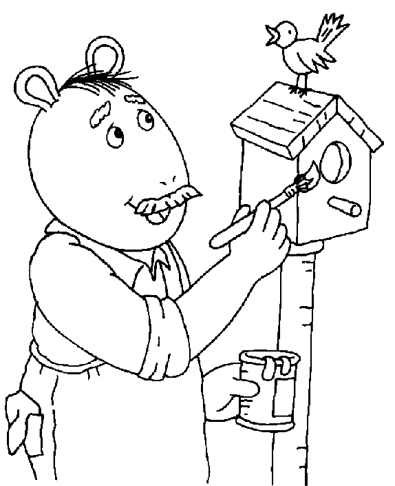 disegni arturo da colorare