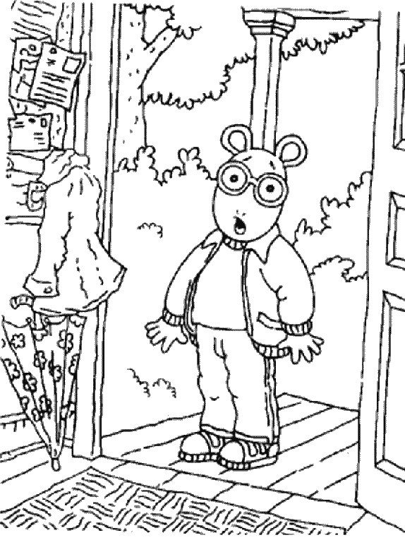 disegni arturo da colorare