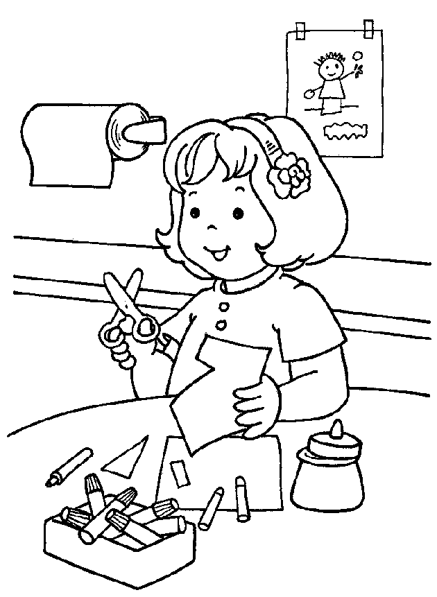 disegni asilo da colorare