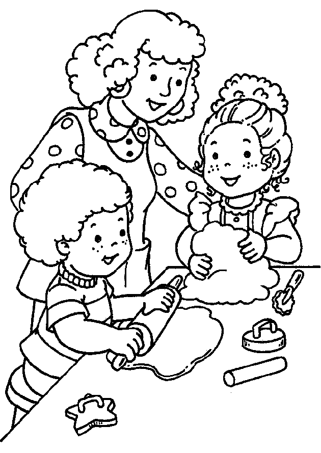 disegni asilo da colorare
