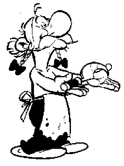 disegni asterix da colorare