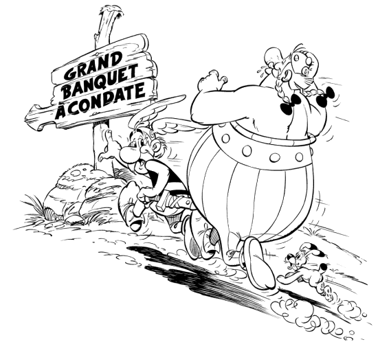 disegni asterix da colorare