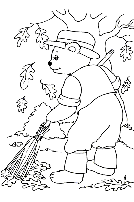 disegni autunno da colorare