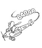disegni babar da colorare