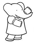 disegni babar da colorare