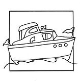 disegni barche da colorare