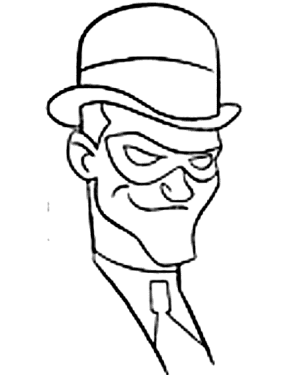 disegni batman da colorare