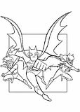 disegni batman da colorare