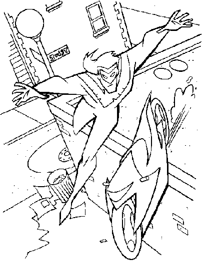 disegni batman da colorare