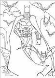 disegni batman da colorare