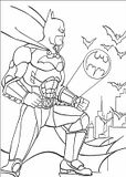 disegni batman da colorare