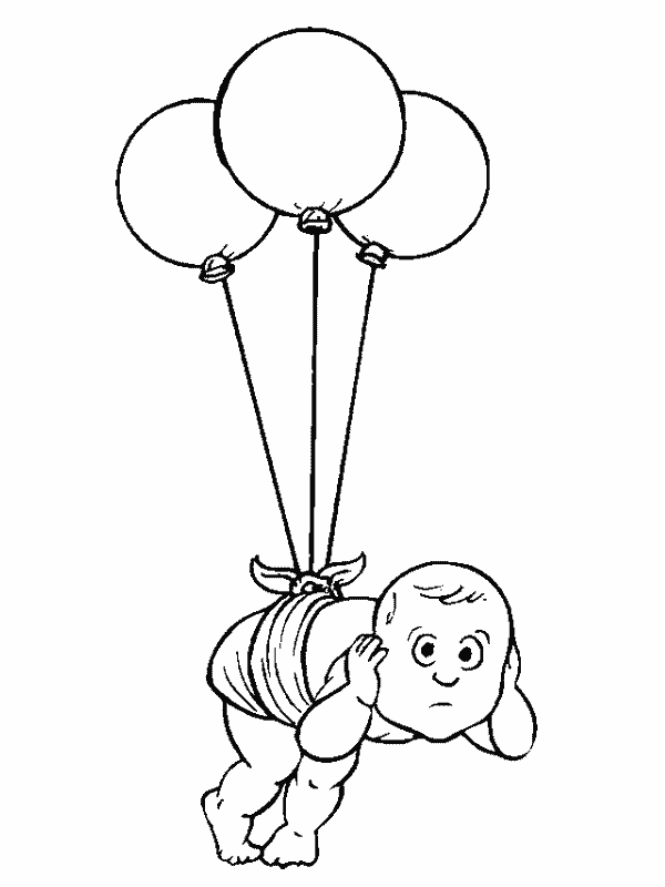 disegni bebe da colorare
