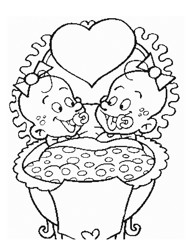 disegni bebe da colorare