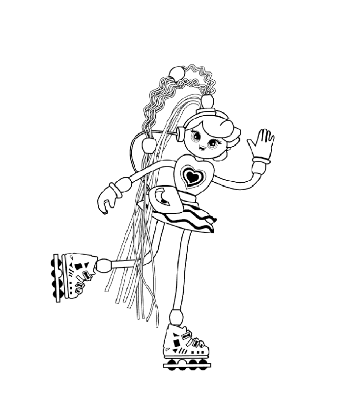 disegni betty malice da colorare