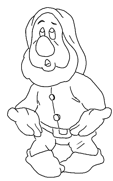 disegni biancaneve da colorare