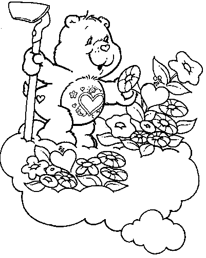disegni bisousnours da colorare