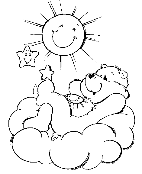 disegni bisousnours da colorare