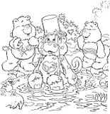 disegni bisousnours da colorare