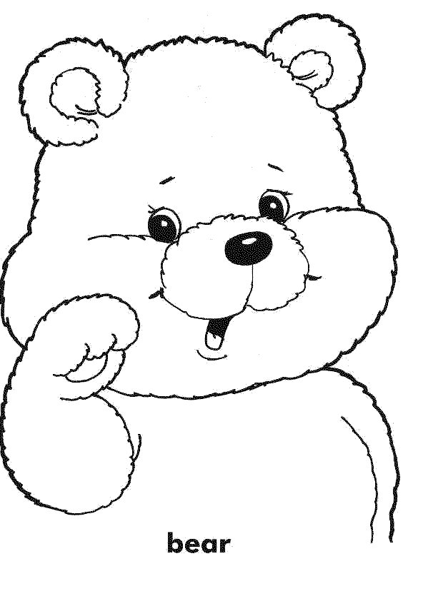 disegni bisousnours da colorare