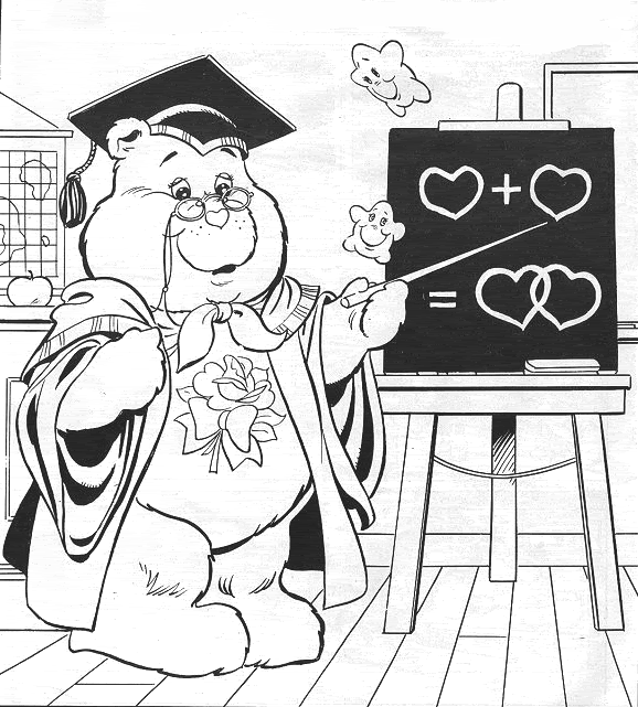 disegni bisousnours da colorare