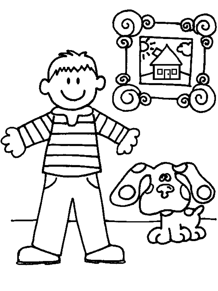 disegni blue da colorare